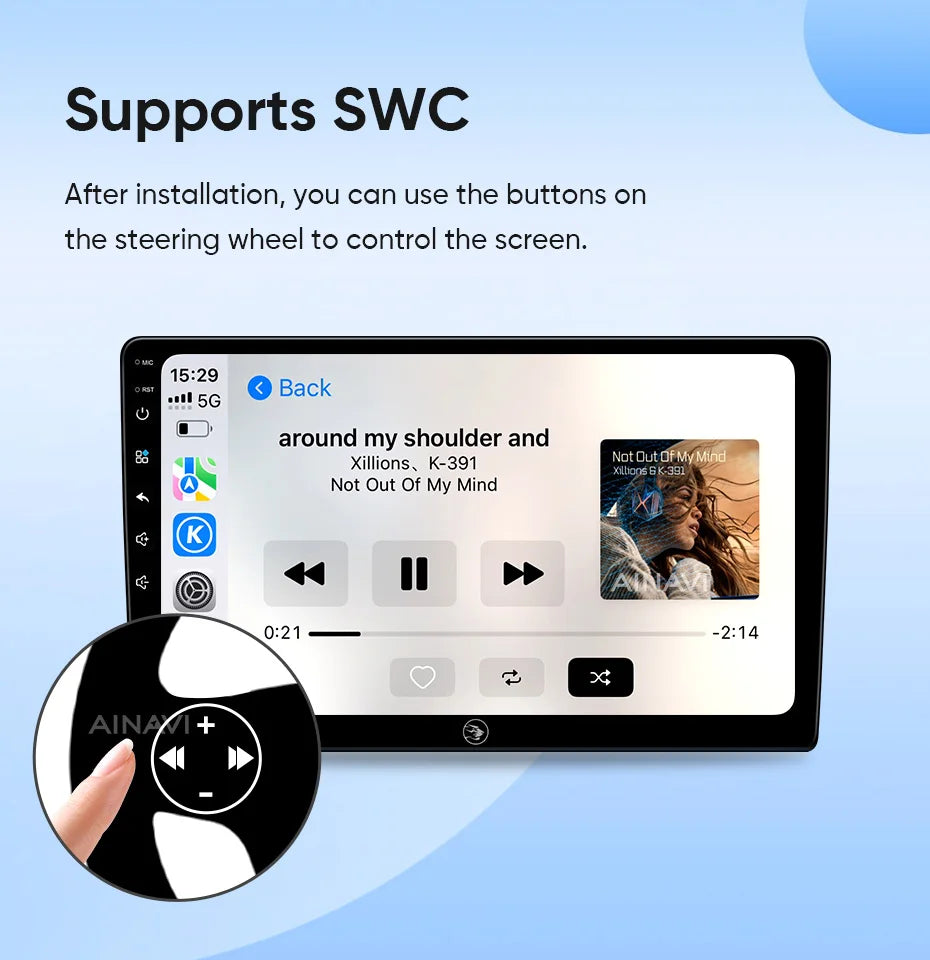 Ainavi Car Radio For Renault Clio 4 2012 2013 2014 2015 2016 2017 2018 Wireless Carplay Android Auto Multimedia 2 Din autoradio