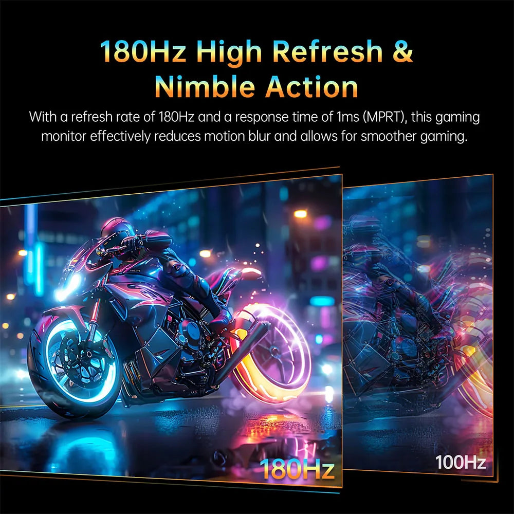 KTC H32S17 Gaming Monitor 32-inch 2560x1440 QHD 180Hz HVA Curved 1500R 300cd/m2 Brightness, 125% sRGB, 1ms(MPRT) Response Time