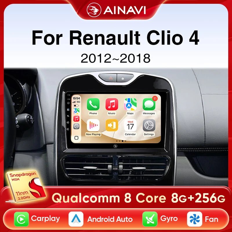 Ainavi Car Radio For Renault Clio 4 2012 2013 2014 2015 2016 2017 2018 Wireless Carplay Android Auto Multimedia 2 Din autoradio - Teknovara Innovation HubAinavi Car Radio For Renault Clio 4 2012 2013 2014 2015 2016 2017 2018 Wireless Carplay Android Auto Multimedia 2 Din autoradio