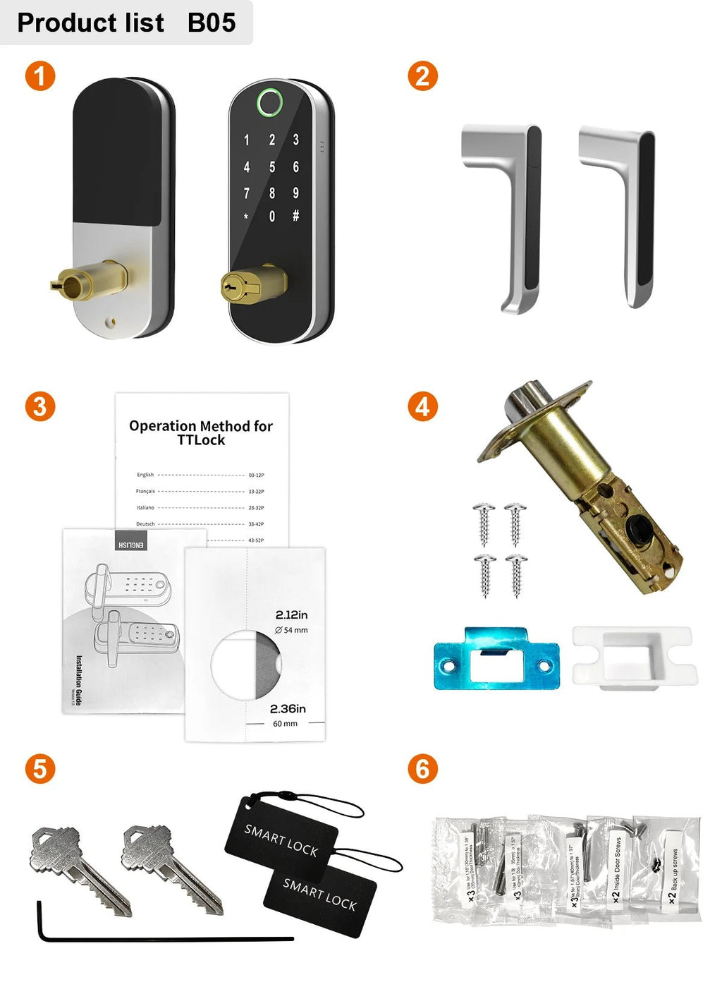 Smart Fingerprint Door Lock App Remote Control Keyless WIFI Digital Touchscreen Lock NFC IP67 Waterproof with 2 IC Cards - Teknovara Innovation HubSmart Fingerprint Door Lock App Remote Control Keyless WIFI Digital Touchscreen Lock NFC IP67 Waterproof with 2 IC Cards